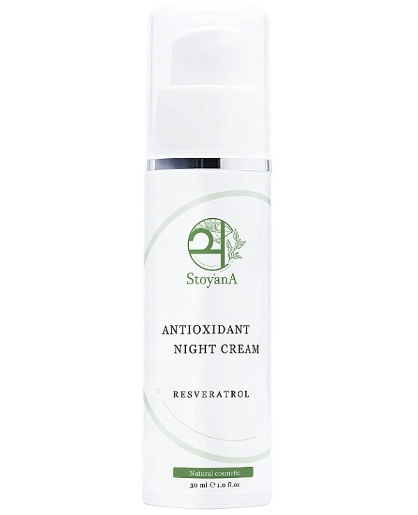 StoyanA - Антиоксидантный ночной крем с Ресвератролом Antioxidant Night Cream Resveratrol 30 мл