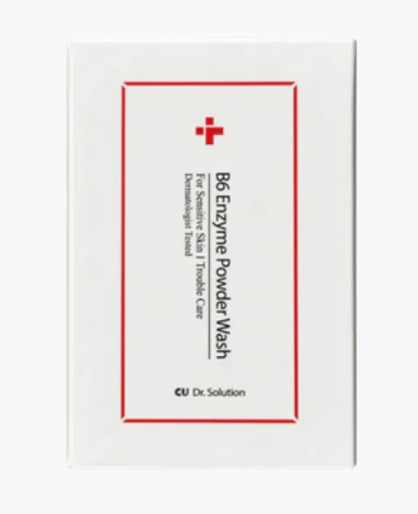 CU Skin - Энзимная пудра с пиридоксином и каламином Dr.Solution B6 Enzyme Powder Wash Sachet 20 шт х 1 г
