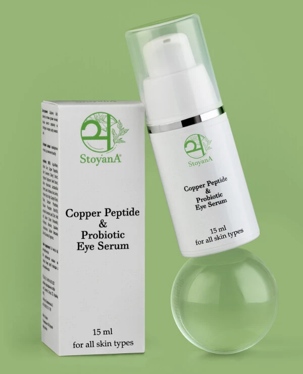 StoyanA Copper Serum Against Deep Wrinkles Around the Eyes with Probiotics | StoyanA Copper serum against deep wrinkles around the eyes with probiotics (Eye serum Probiotic)