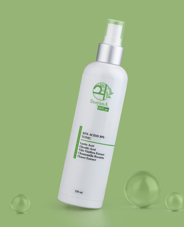 StoyanA - Tonic with AHA acids 10% Tonic with AHA acids 10% 250ml