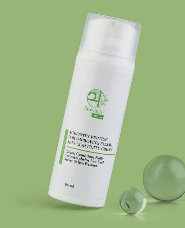 StoyanA - Крем для улучшения упругости кожи с пептидом Agefinity Cream for Improved Elasticity of the Skin with Peptide Agefinity 