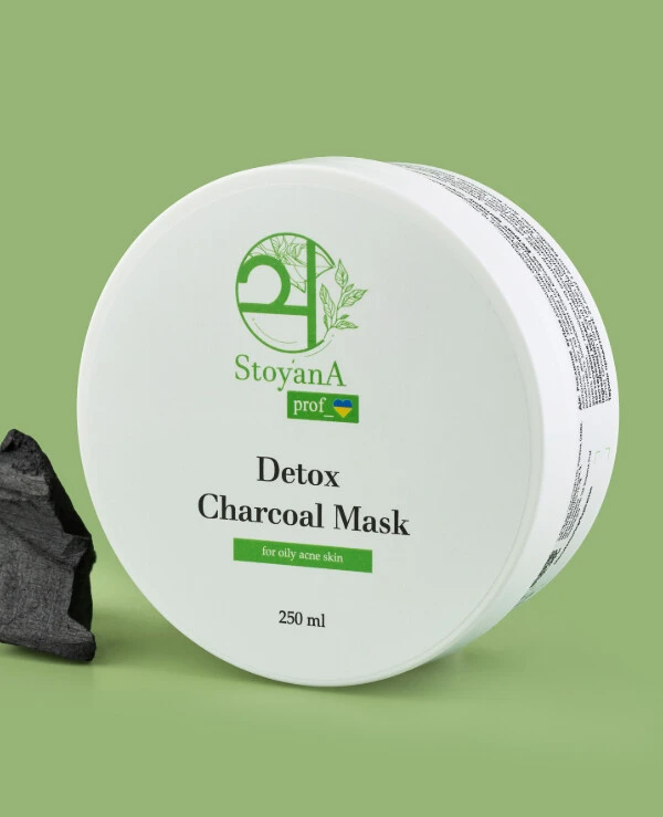 StoyanA - Маска угольная Детокс DETOX charcoal mask 250 мл