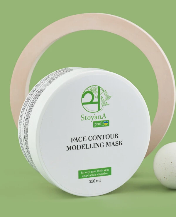 StoyanA - Маска моделирующая овал лица Face contour modelling mask 250 мл