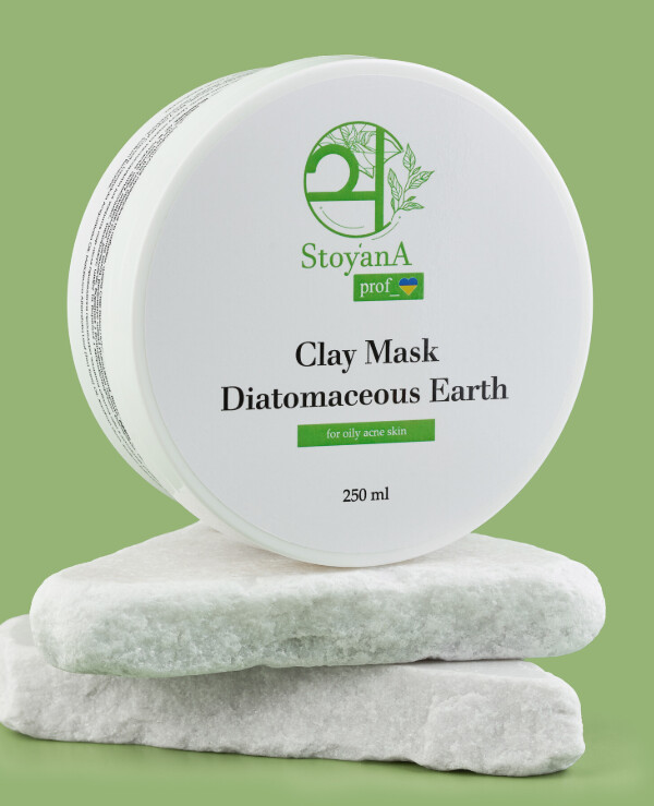 StoyanA - Clay mask with diatomaceous earth Clay mask with diatomaceous earth 250ml
