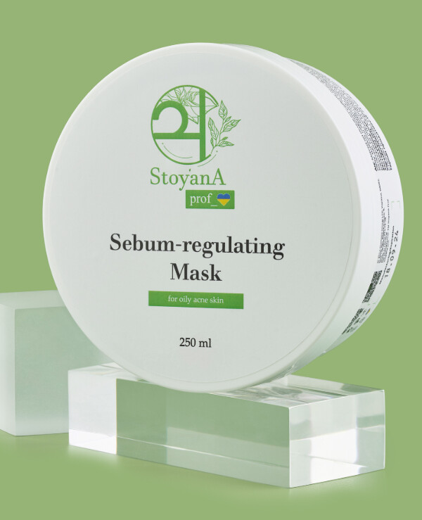 StoyanA - Sebum-regulating mask for oily skin against acne Sebum-regulating mask for oily skin against acne 250ml