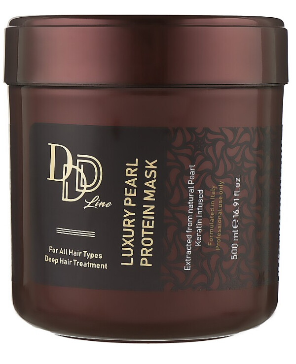 Clever Hair Cosmetics - Mask Luxury of Pearl 3D line Luxury Pearl Protein Mask 500ml
