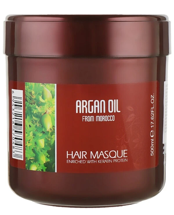Clever Hair Cosmetics Маска для волос с протеинами и кератином | Argan Oil Hair Mask Enriched with Keratin Proteins Маска для волос с протеинами и кератином 500