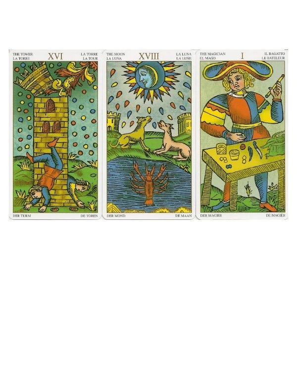 Lo Scarabeo Tarot - Универсальное Марсельское Таро Universal Tarot of Marseille  back
