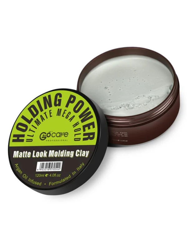 Clever Hair Cosmetics Матовая молдинговая глина для укладки волос | Clever Hair Cosmetics GoCare Matte Look Molding Clay Матовая глина