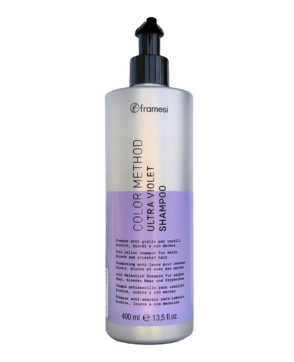 Framesi - Шампунь с антижелтым эффектом Color Method Ultra Violet Shampoo 400 мл