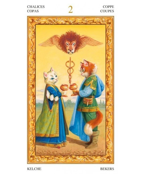 Lo Scarabeo Tarot Таро Белых кошек | Tarot of the White Cats фото 3, цена, купить