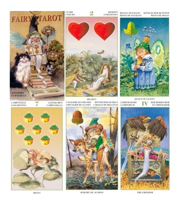 Lo Scarabeo Tarot - Forest Tale Fairy Tarot  back
