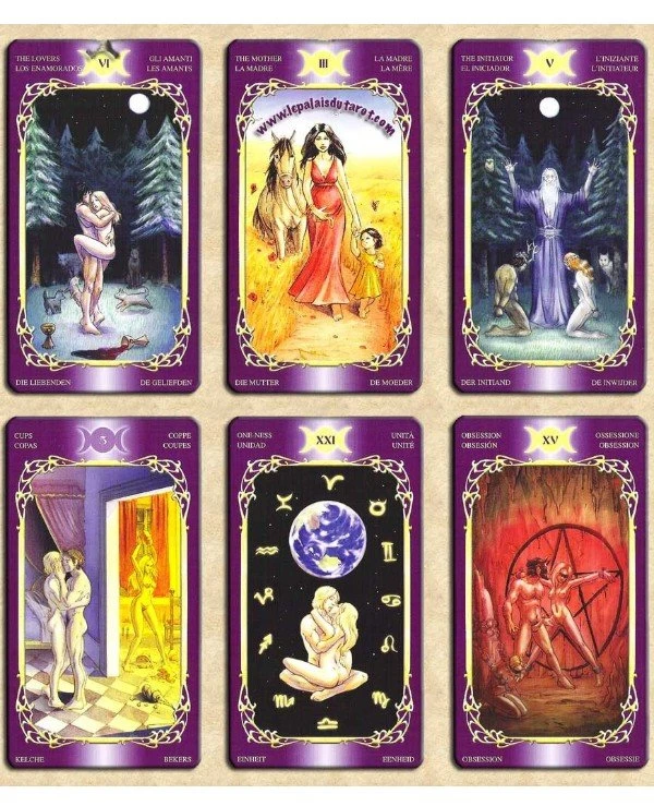 Lo Scarabeo Tarot Таро Таинственного мира | Sensual Wicca Tarot фото 3, цена, купить