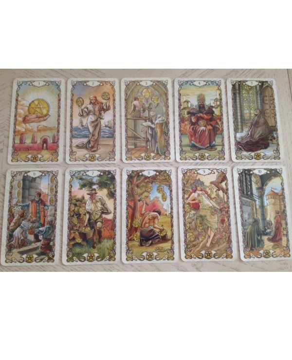 Lo Scarabeo Tarot Таро Альфонса Мухи | Mucha Tarot фото 3, цена, купить