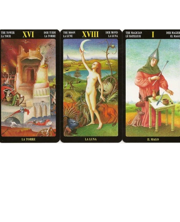 Lo Scarabeo Tarot - Таро Босха Bosch Tarot  back