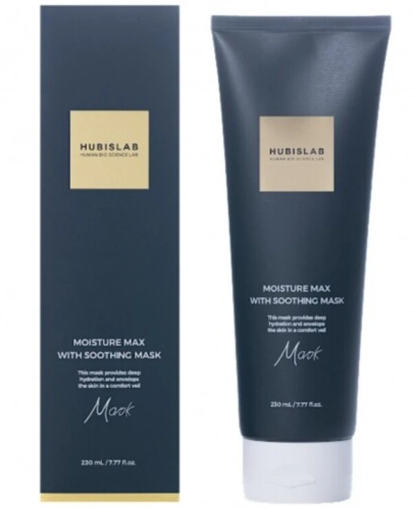 Hubislab - Успокаивающая, витализирующая маска Moisture Max with Soothing Mask 230 мл