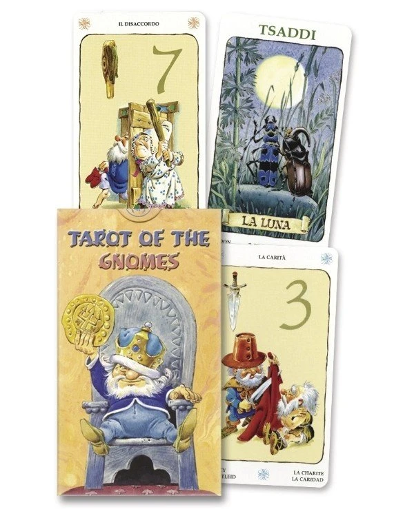Lo Scarabeo Tarot - Taro gnomes Tarot of the Gnomes  back