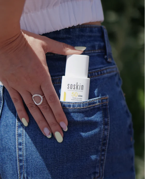 Soskin Солнцезащитный флюид SPF50 | Soskin Invisible Fluid HP SPF50