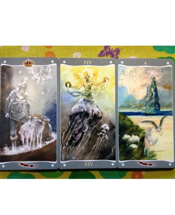 Lo Scarabeo Tarot - Tarot Glittering Fay Fairy Lights Tarot  back