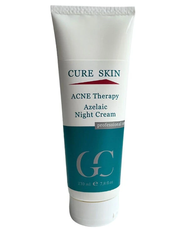 Cure Skin Азелаїновий нічний крем | Азелаїновий крем для жирної шкіри Cure Skin Acne Therapy Azelaic Night Cream