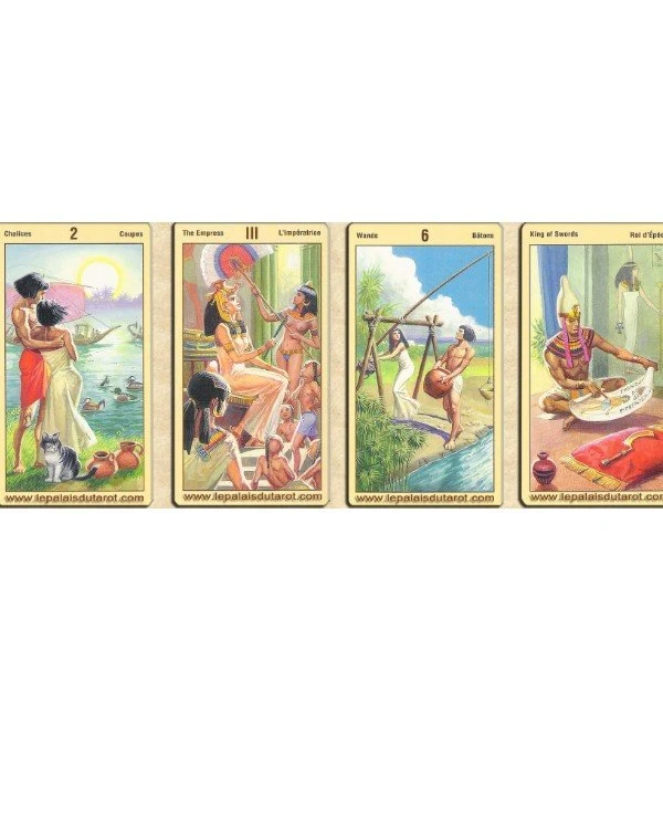 Lo Scarabeo Tarot Таро Вечности (Карты Фараона Рамзеса) | Ramses: Tarot of Eternity фото 4, цена, купить