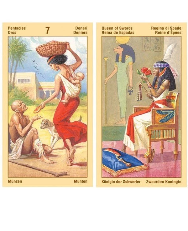 Lo Scarabeo Tarot - Tarot of Eternity (Pharaoh Ramses Card) Ramses: Tarot of Eternity  back