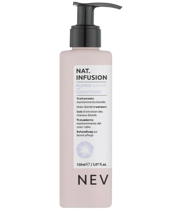 Nevitaly - Крем-ополаскиватель для нейтрализации желтых оттенков Blonde Sublime Sheer Blonde Treatment 150 мл
