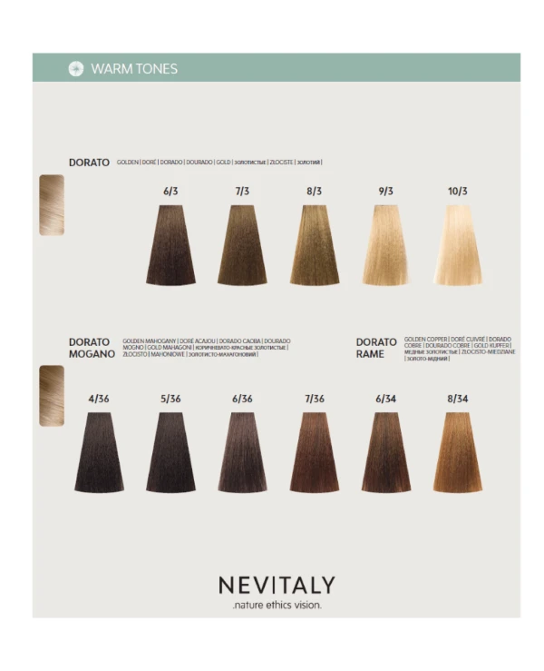 Nevitaly Ammonia-free hair dye | Nevitaly Floressence Color 3