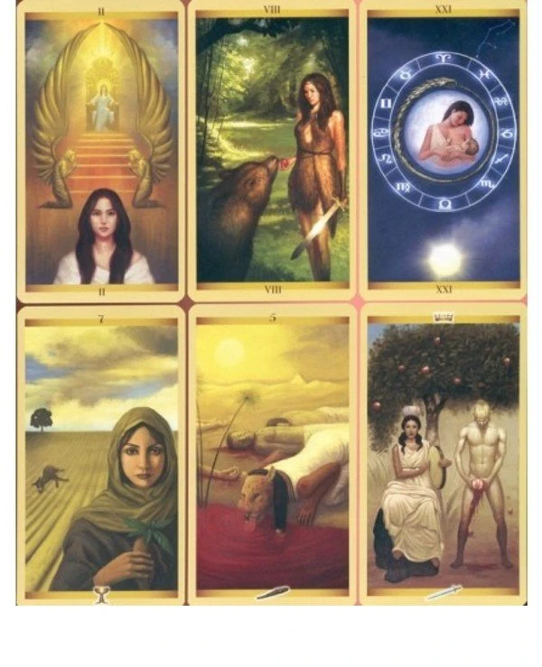 Lo Scarabeo Tarot Таро Священной Женственности | Tarot of Sacred Feminine фото 4, цена, купить