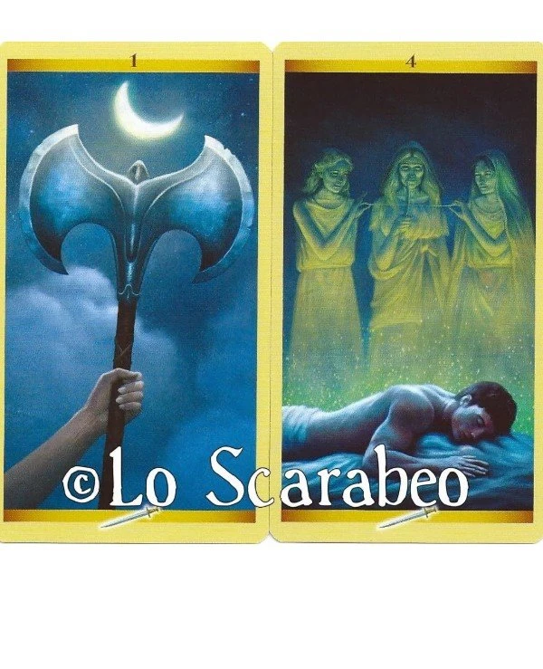 Lo Scarabeo Tarot - Tarot of Sacred Femininity Tarot of Sacred Feminine  back