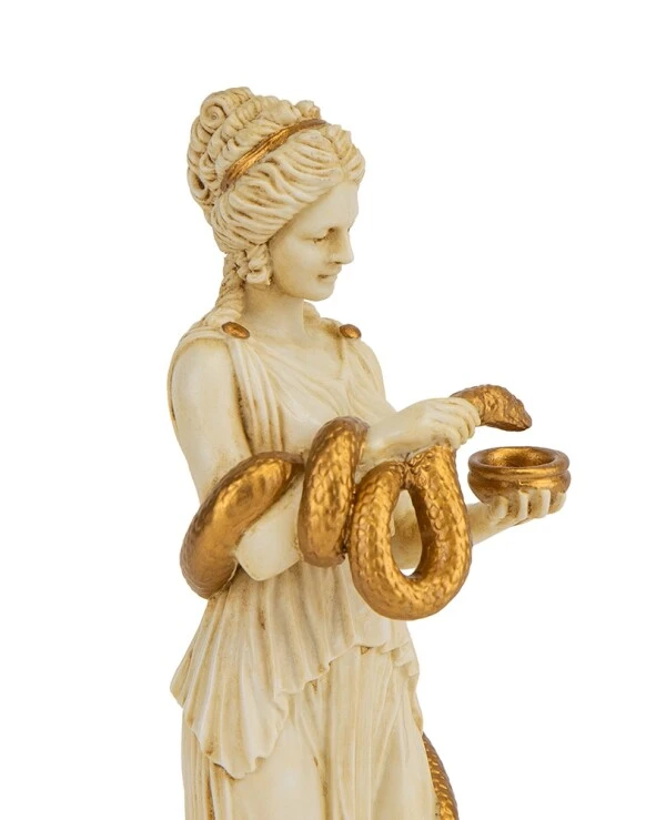 Veronese Hygieia Statuette: Goddess of Health and Harmony, 16 cm (78203AA) | Veronese Figurine Hygieia Goddess of Health and Harmony, 16 cm (78203AA) 4