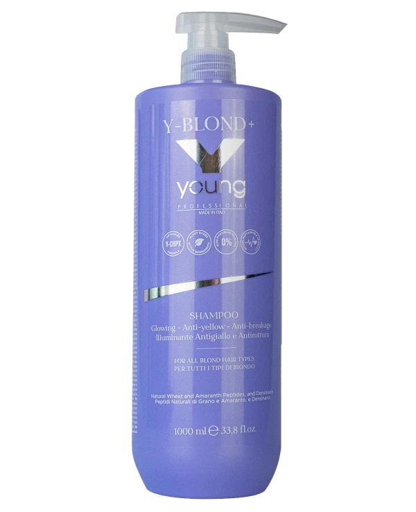 Young Шампунь против желтизны | шампунь против желтизны Young Y-BLOND+ Shampoo 1000мл