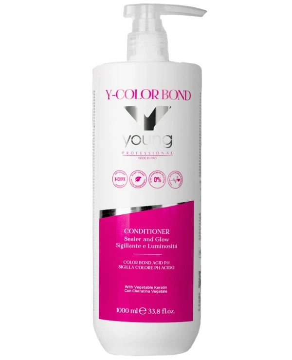 Young - Conditioner for shine and restoration of colored hair Y-Color Bond Conditioner 1000ml