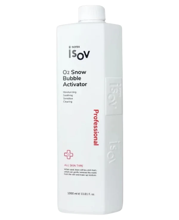 Isov Sorex - Deep cleansing foam for facial skin O2 Snow Bubble Activator 1000ml