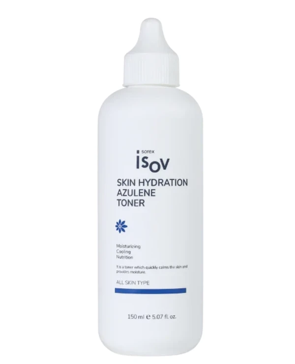 Isov Sorex - Зволожуючий та заспокійливий тонер Skin Hydration Azulene Care Toner 150 мл