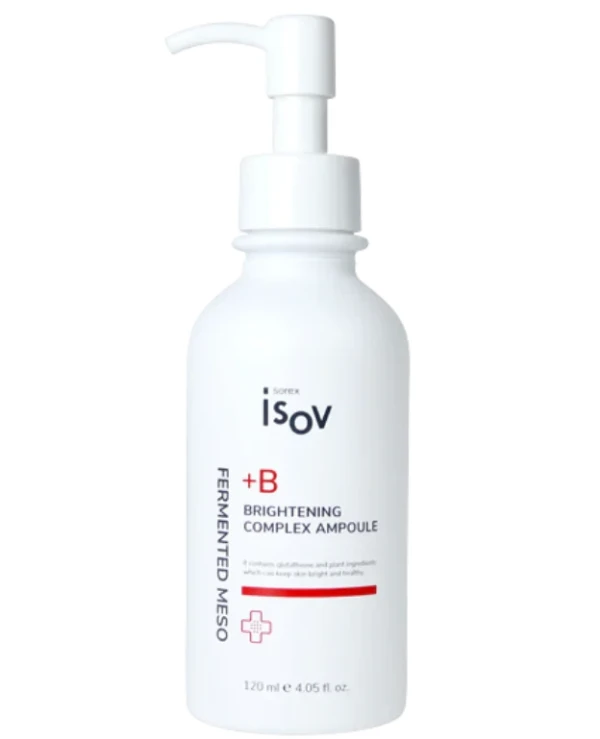 Isov Sorex - Сыворотка-йогурт для сияния Fermented Meso+B Brightening Complex Ampoule 120 мл