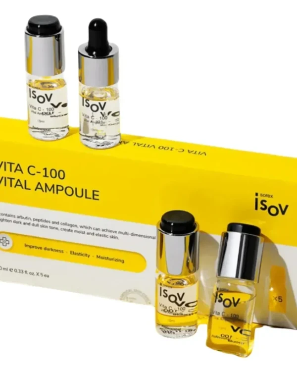 Isov Sorex Сыворотка-концентрат с витамином С | Isov ita C-100 Vital Ampoule Сыворотка-концентрат с активным витамином С