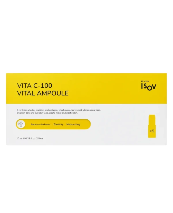 Isov Sorex - Сыворотка-концентрат с витамином С Vita C-100 Vital Ampoule 10 мл х 5 шт