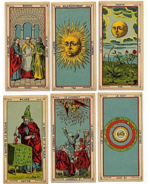 Lo Scarabeo Tarot Таро Гранд Эттейла | Book of Thoth. Etteilla Tarot фото 3, цена, купить