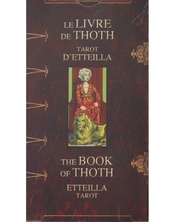 Lo Scarabeo Tarot - Таро Гранд Эттейла Book of Thoth. Etteilla Tarot 