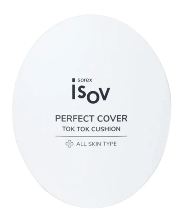 Isov Sorex - Cushion Foundation with SPF50+ Perfect Cover Tok Tok Cushion SPF50+ PA+++ 15 g, 21 - natural beige