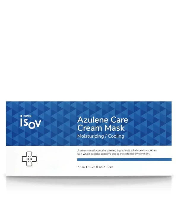 Isov Sorex Успокаивающая крем-маска с азуленом | Isov Azulene Care Cream Mask