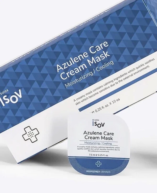 Isov Sorex Успокаивающая крем-маска с азуленом | azulen-care-cream-mask-isov