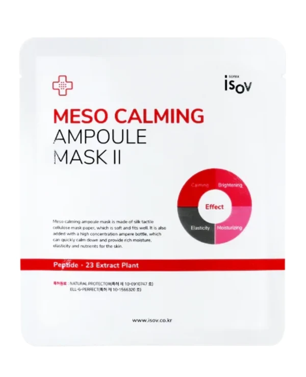 Isov Sorex - Успокаивающая ампульная маска Meso Calming Ampoule Mask II 10 шт х 30 г