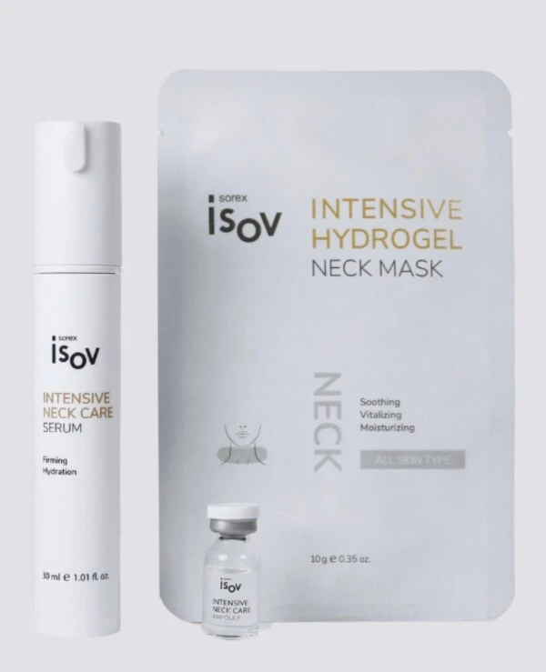 Isov Sorex Набор для омоложения шеи и зоны декольте | Набор для интенсивного ухода за кожей шеи и декольте, Isov Intensive Neck Care Kit