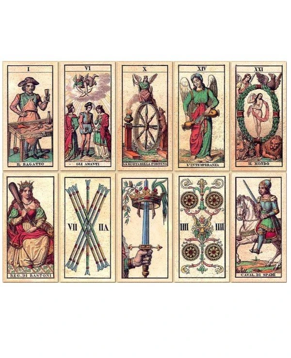 Lo Scarabeo Tarot - Таро Классическое The Classic Tarot  back