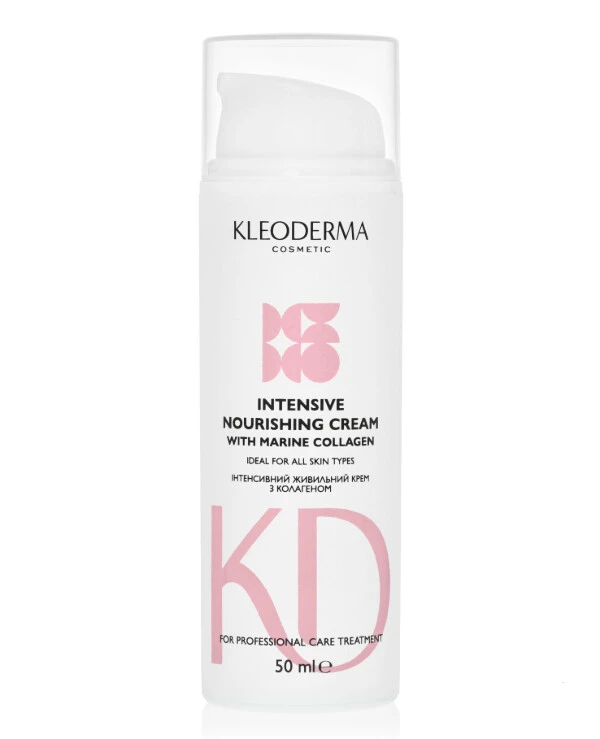 KleoDerma - Интенсивный питательный крем с коллагеном Intensive Nourishing Cream 50 мл