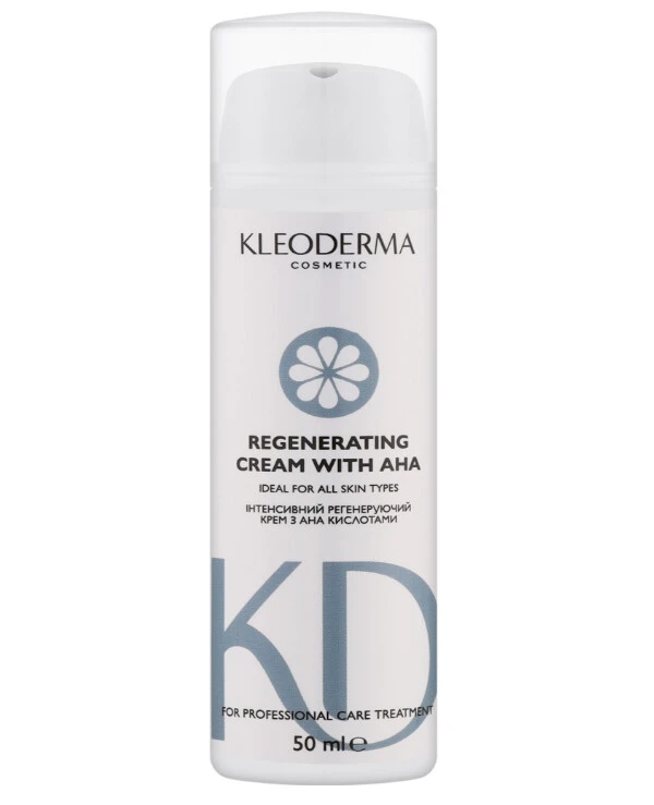 KleoDerma - Интенсивный регенерирующий крем с AHA-кислотами Regenerating AHA Cream 50 мл