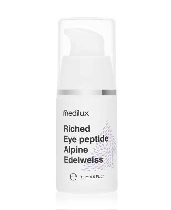 Medilux - Edelweiss Eye Cream with Peptides Riched Eye peptide Alpine Edelweiss 15ml