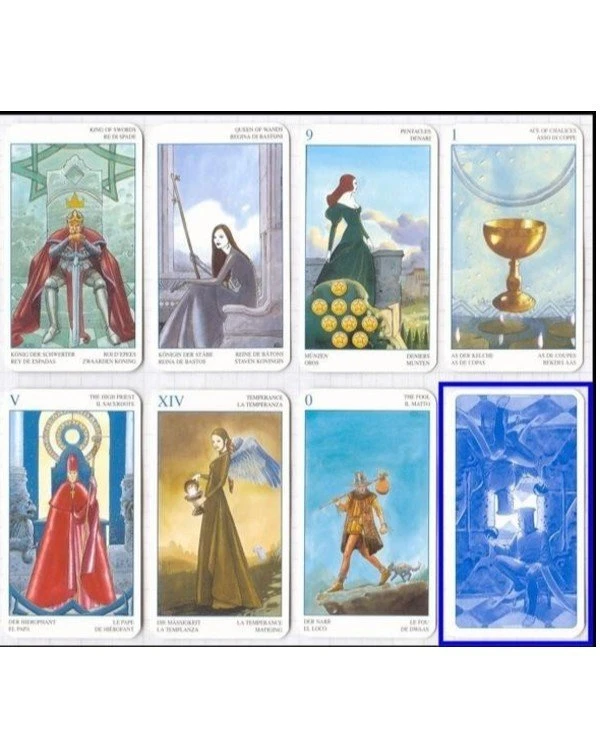Lo Scarabeo Tarot - Таро Секретов Secret Tarot  back